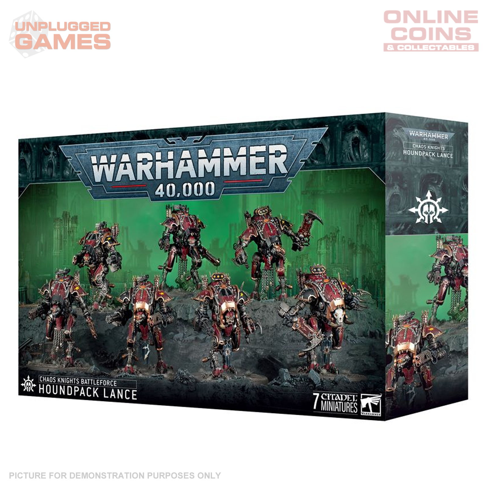 Warhammer 40,000 - Chaos Knights Houndpack Lance